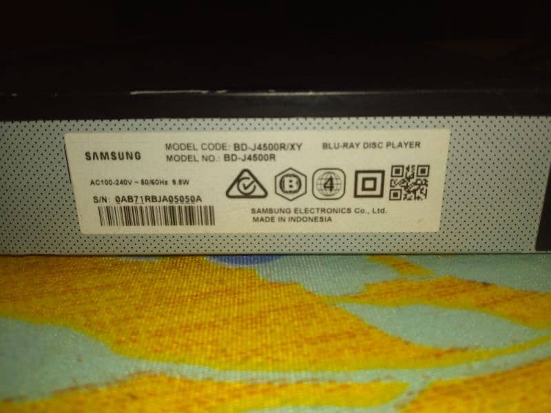 Samsung Blue ray player 4