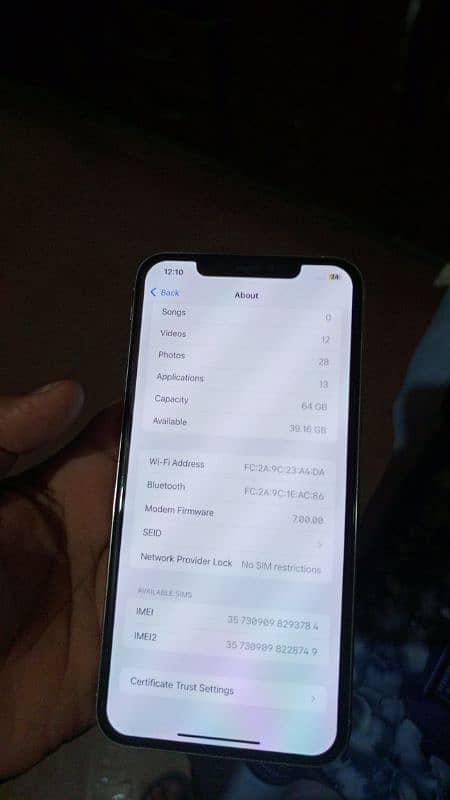 iphoneXsmax water pack factory unlock 0