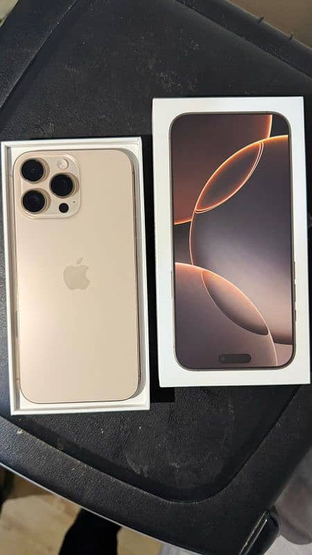 IPhone 16 pro max only box open 0