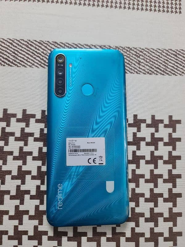 Realme 5i 4/64 Aqua Blue color Dual sim PTA Approved. 2