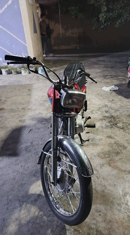 cg125 full ok bike 03196530680 WhatsApp pr Rabat kare 0