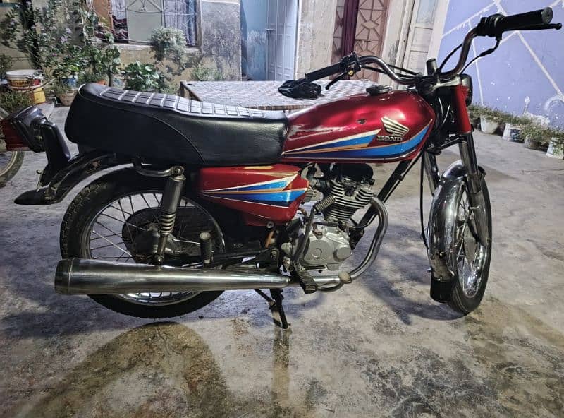 cg125 full ok bike 03196530680 WhatsApp pr Rabat kare 2