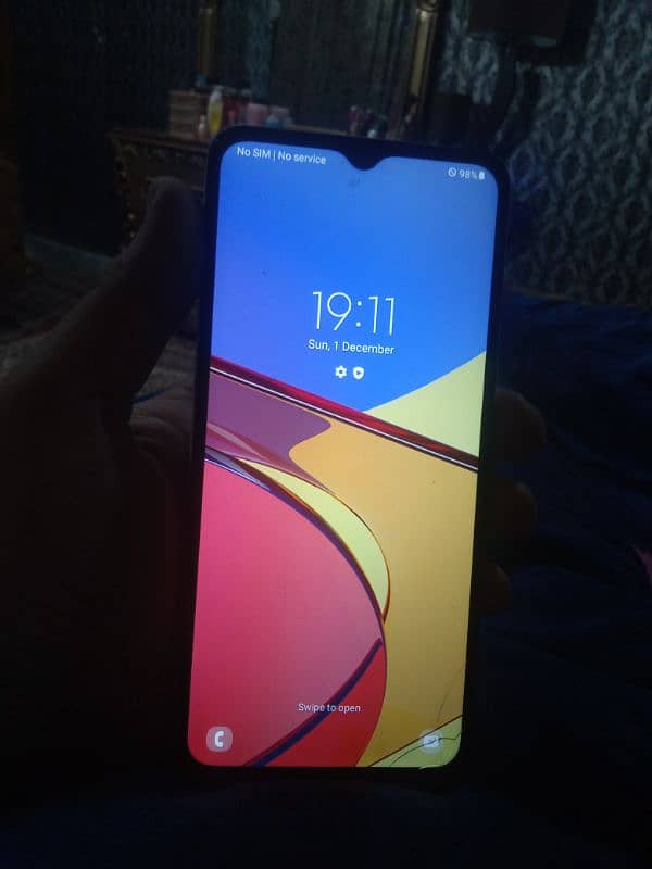 Samsung A12 with box 4gb 128gb 4