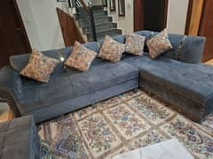 sofa & L shape for sale