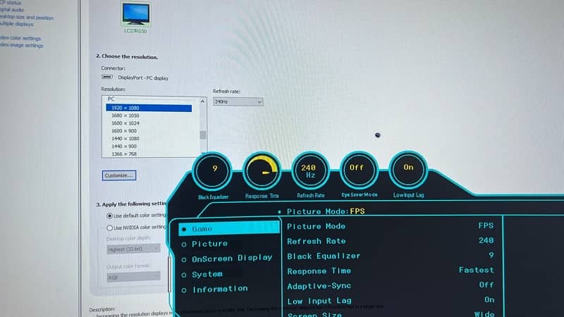 240 hz Gaming Monitor 3