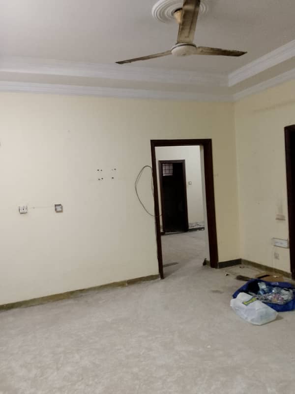 G 11 4 D type housing foundation apartment available for rent on ground floor for family 7