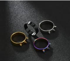 self defence unisex rings