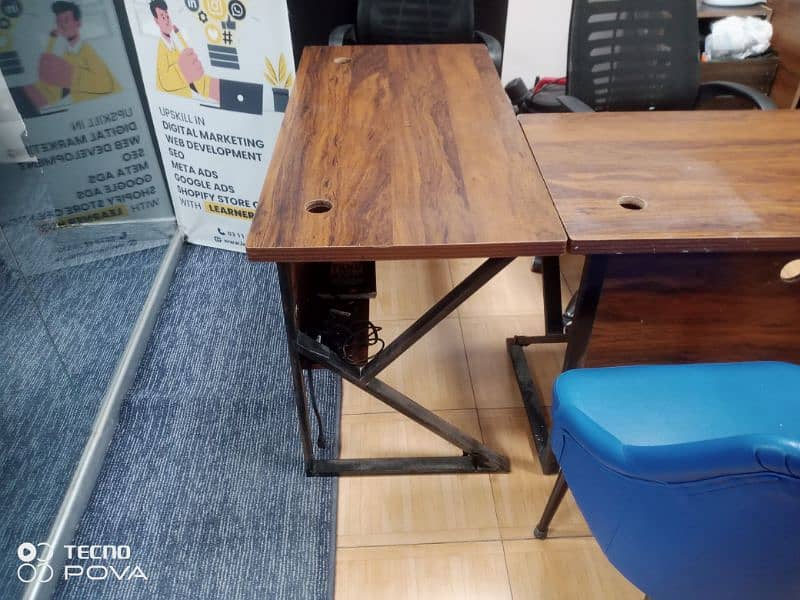 Office Table Slightly Used 2