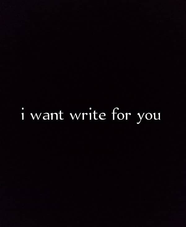 i want to write your assignments 0