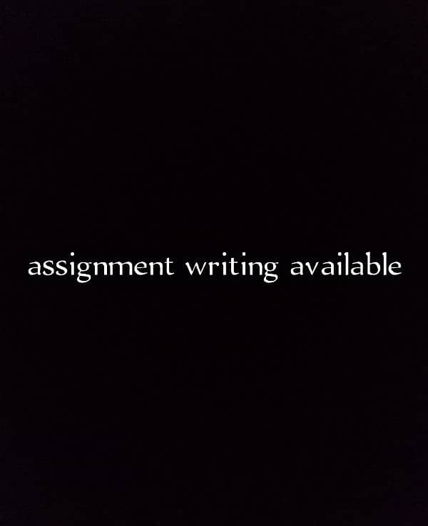 i want to write your assignments 1