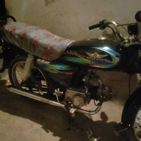 supar star and  achi condition ok documents jutt line Karachi vip bike 0