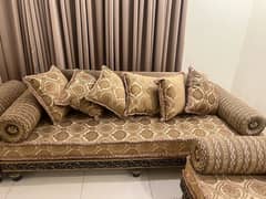 6 seater sofa set on 65% discount