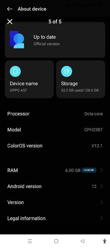 oppo a57 fingerprint issue or neche speakers ni chalte ha front ok ha 4