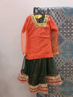 Lehnga for kids 3 piece