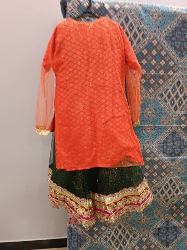 Lehnga for kids 3 piece 1