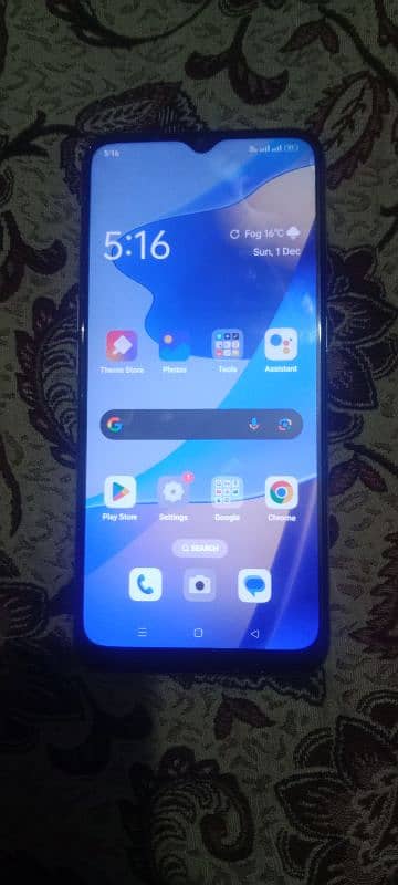 oppo a16 4gb+3gb Extendable 64gb one hand Use 1