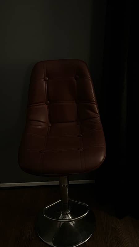 Leather Bar stool 1