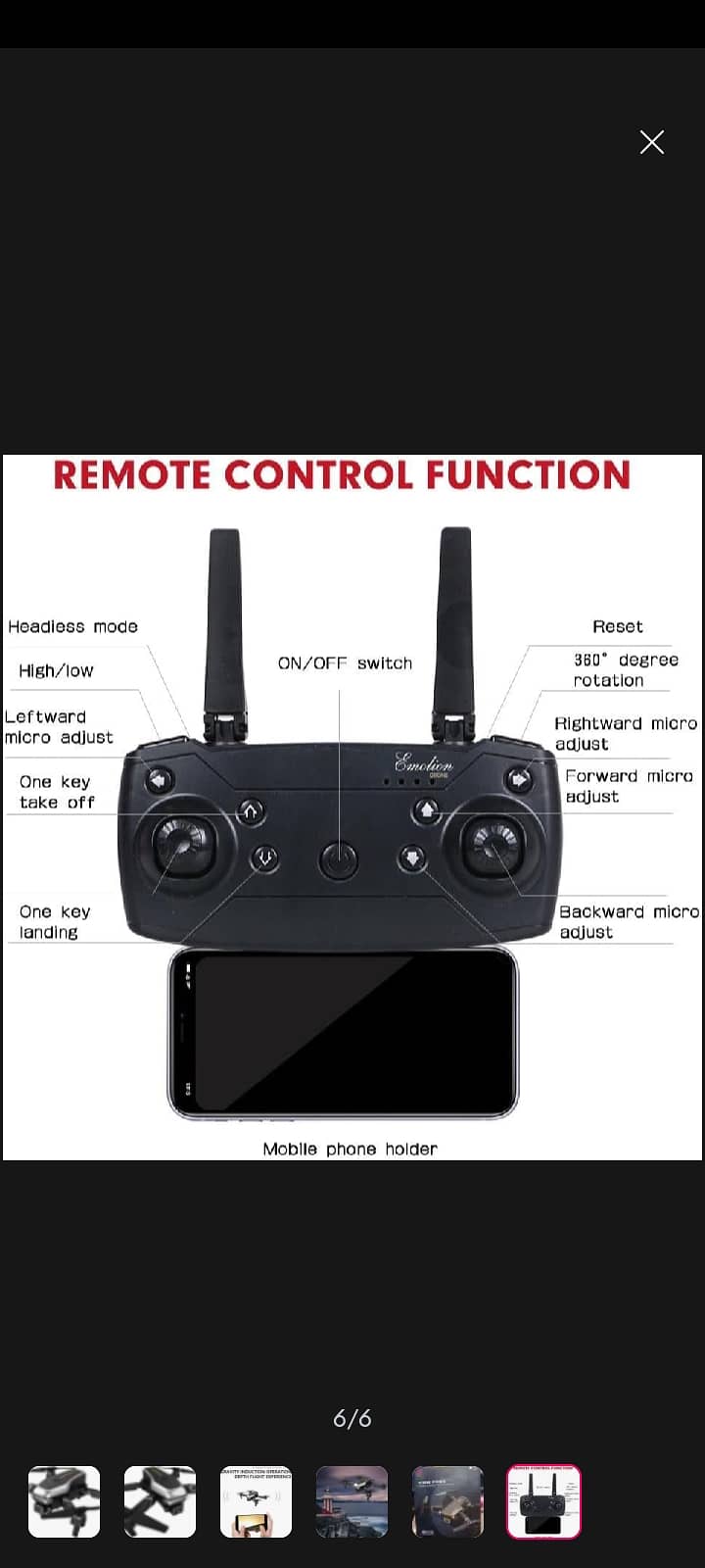 e88 drone dual camera 6