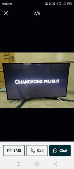 Changhong Ruba 50 inch FHD led 80 watt Music tv with full box 3 lines