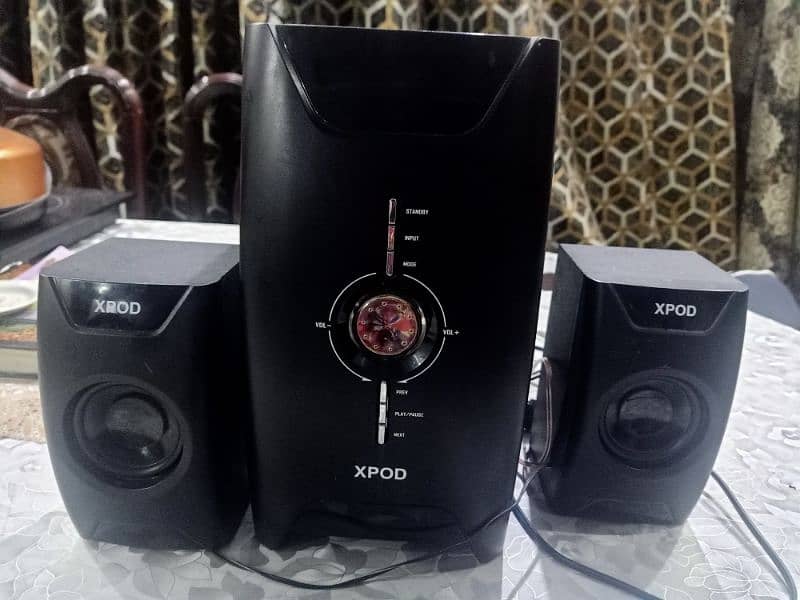 Xpod speakers 1