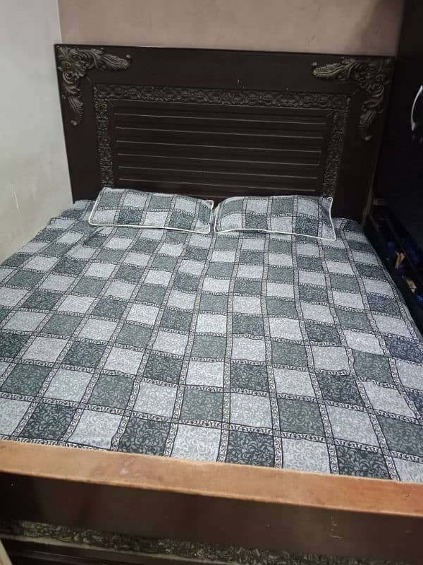 Very Solid Wooden Bed 3