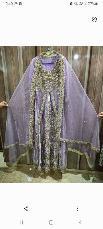 Walima Bridal Mauve Maxi 1