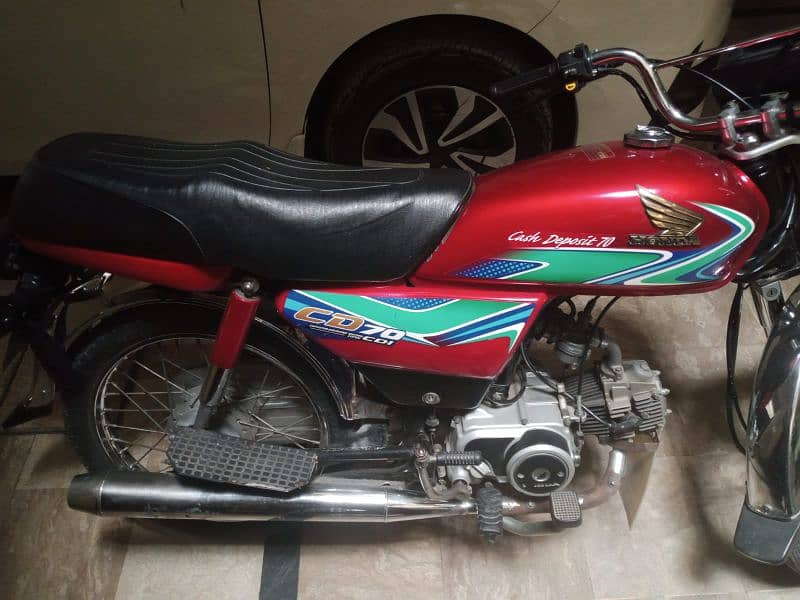 Honda CD 70 2018 Model Stunning condition 3