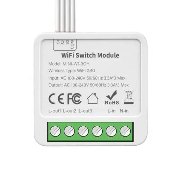 Tuya smart wifi switch 3Gang 1