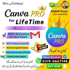 CanvaPro for Lifetime | 100% Real Canva Pro ADMIN PANEL _ Filmora 14