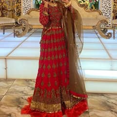 full heavy embroidered lehnga