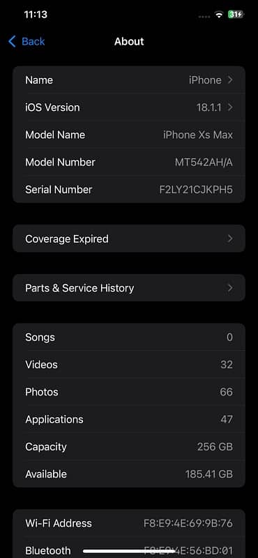 Iphone XsMax 256 Factory unlock 3