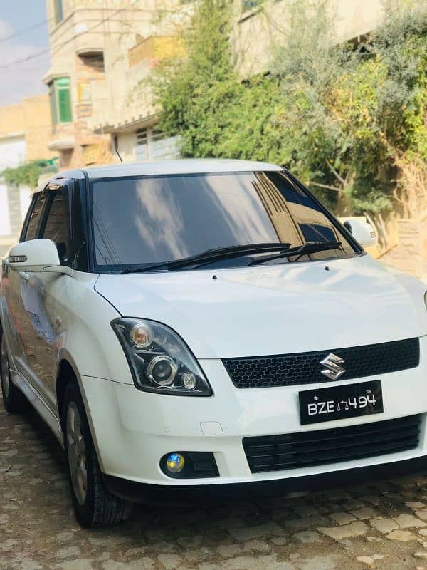 pearl white Suzuki Swift 2006 model 2024 register 16