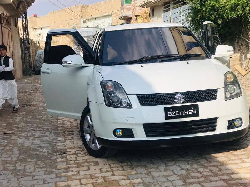 pearl white Suzuki Swift 2006 model 2024 register 19