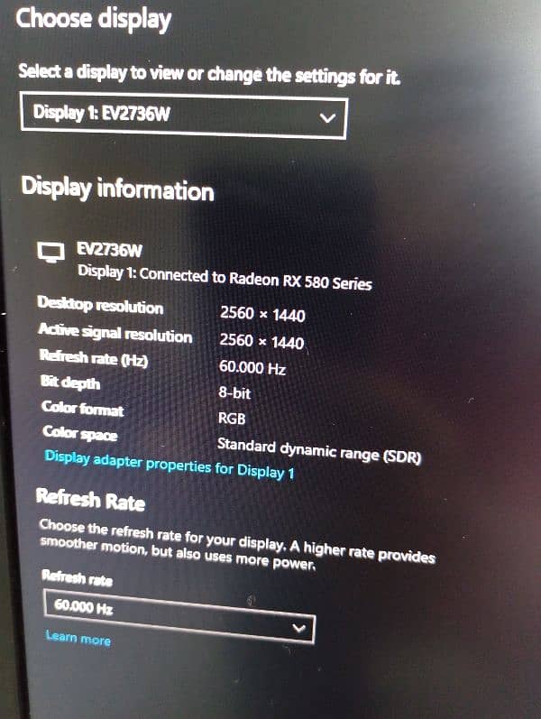 EIZO Flexscan 27-inch 2k QHD IPS MONITOR 11