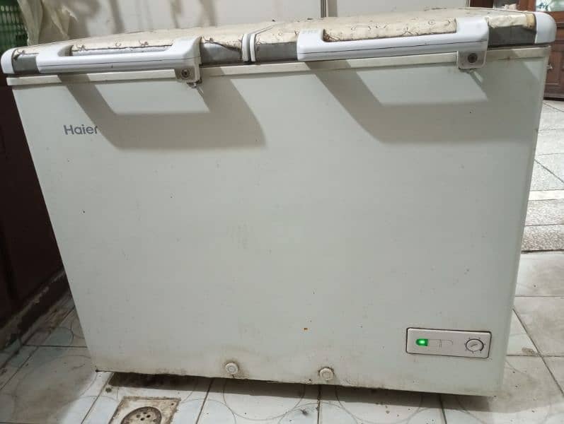 Haier 2 door deeper freezer 0