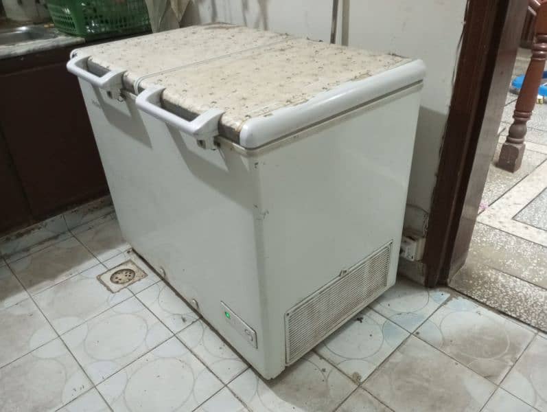 Haier 2 door deeper freezer 1