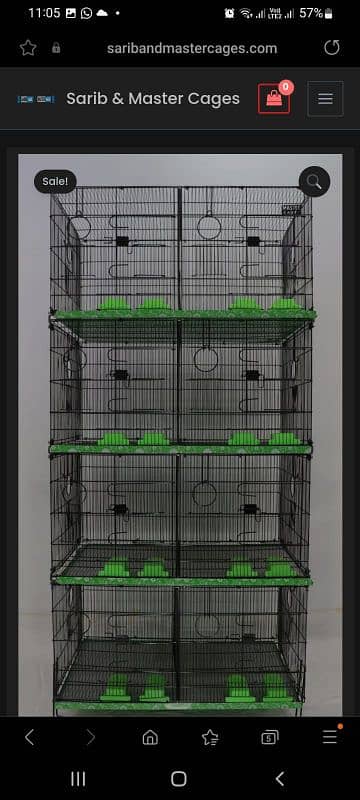 Master cage folding and kekar box RS company 0