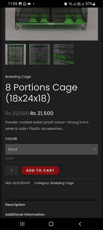 Master cage folding and kekar box RS company 1