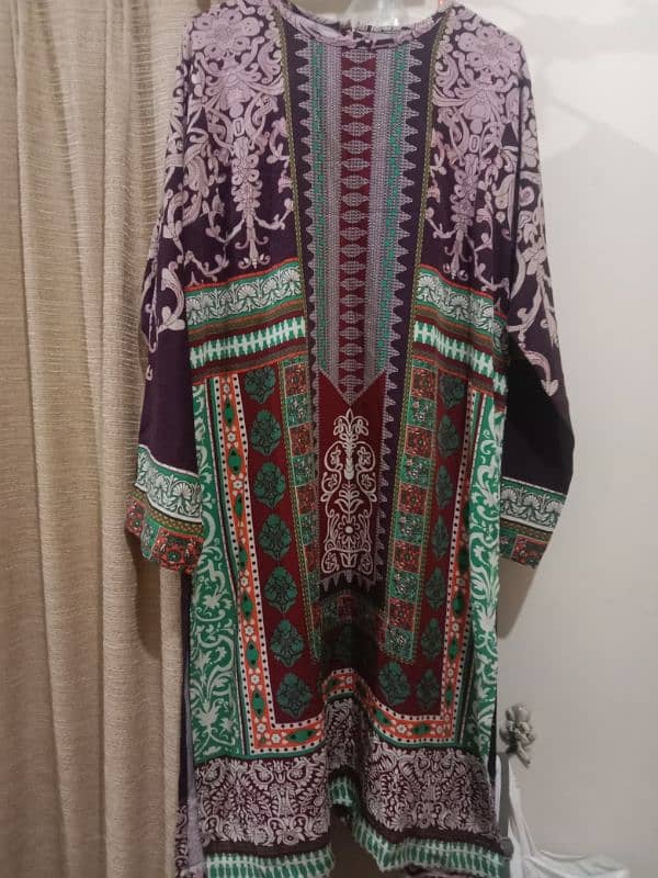 winter dress khaddar Nishat brand 5