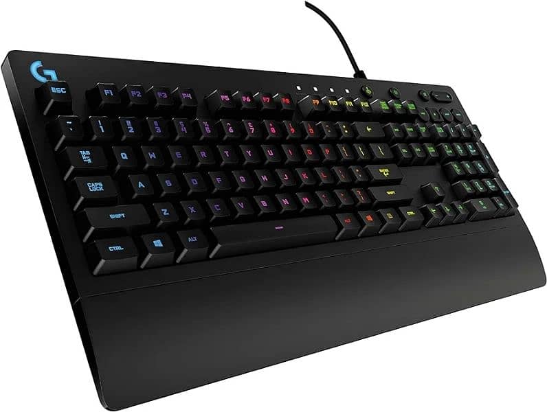 Logitech G213 Prodigy RGB Gaming Keyboard Gamers Back Light Keys Black 13