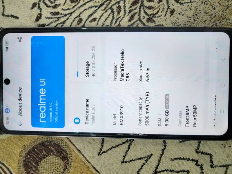 Realme C65 0