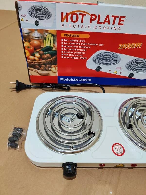 Hot Plate Double Electric Stove 2000watt 2