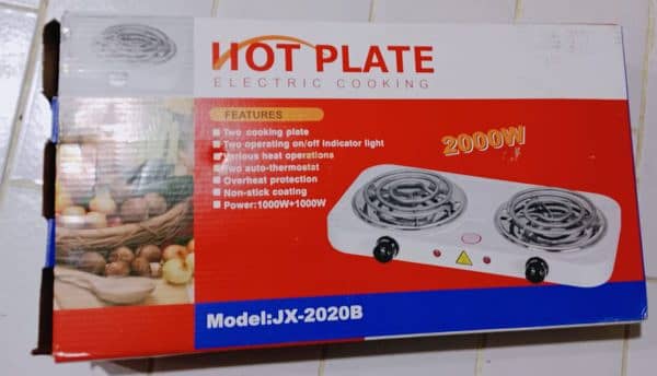 Hot Plate Double Electric Stove 2000watt 4