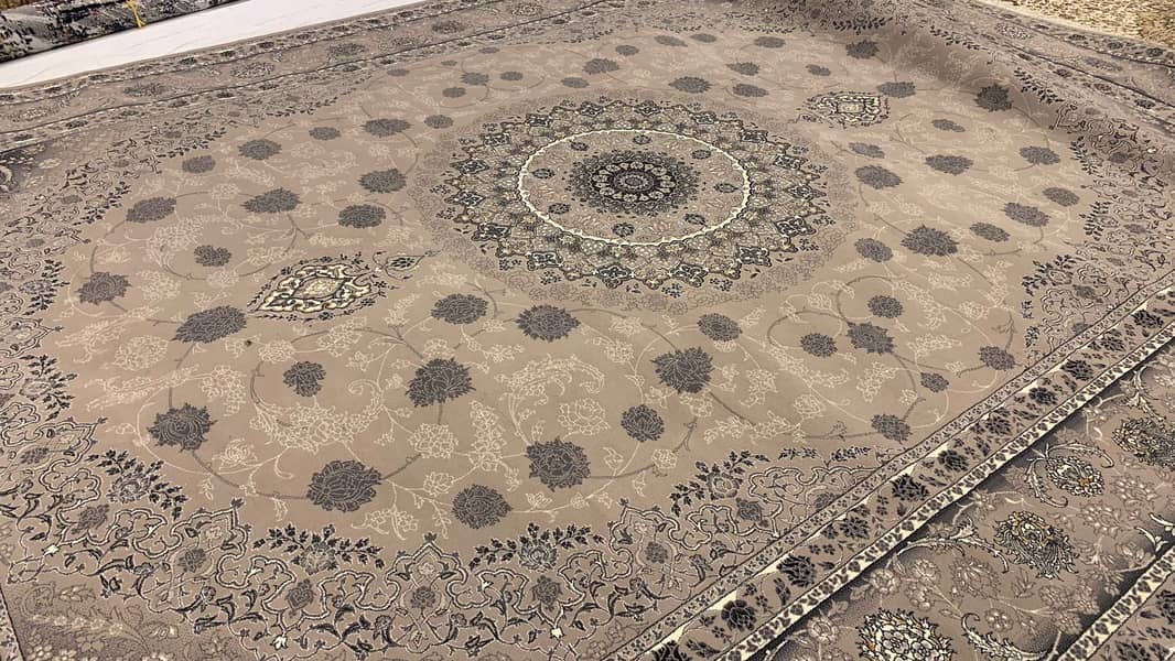 irani carpet / handmade carpet/ silk carpet/ rugs /persian carpet/ 8