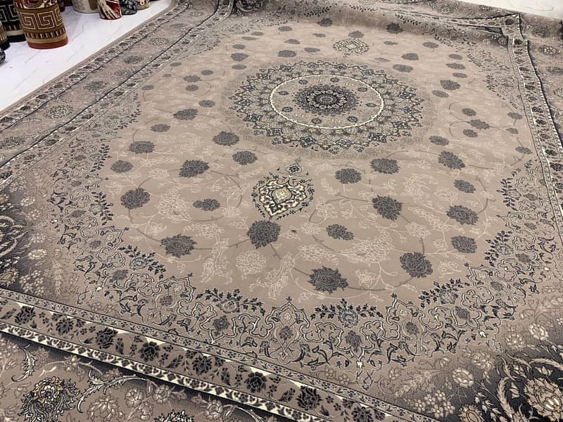 irani carpet / handmade carpet/ silk carpet/ rugs /persian carpet/ 13