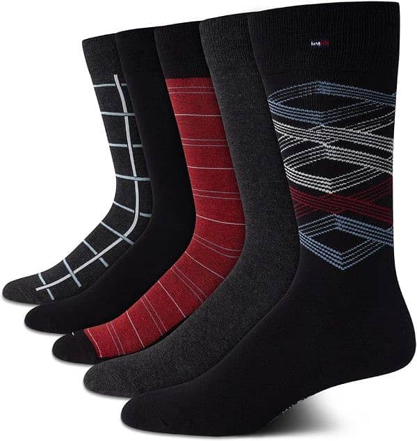 Pack of 5 T0mmy Label Socks Full Imported Stuff 3