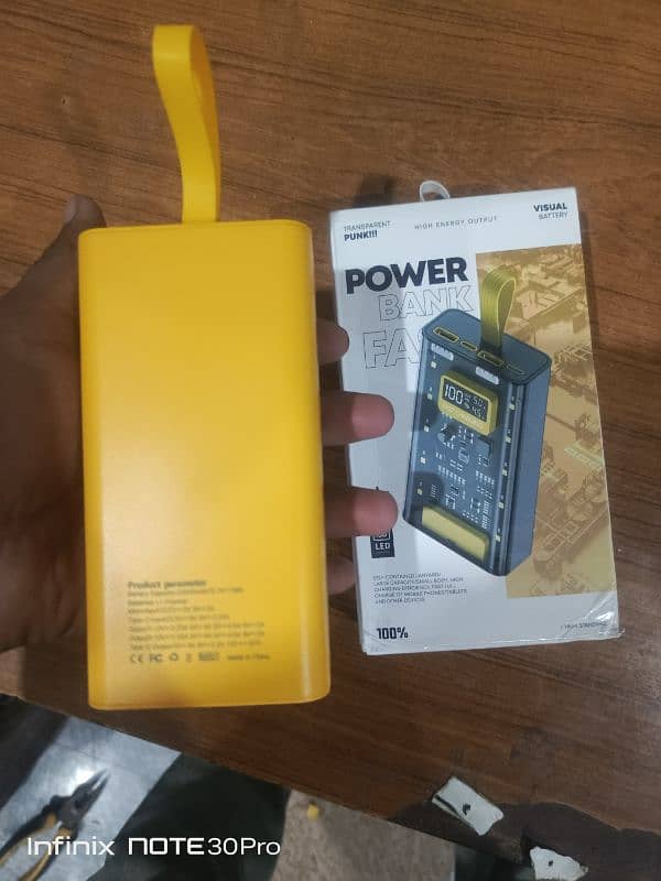 66 watt Power Bank 20000 mah 2