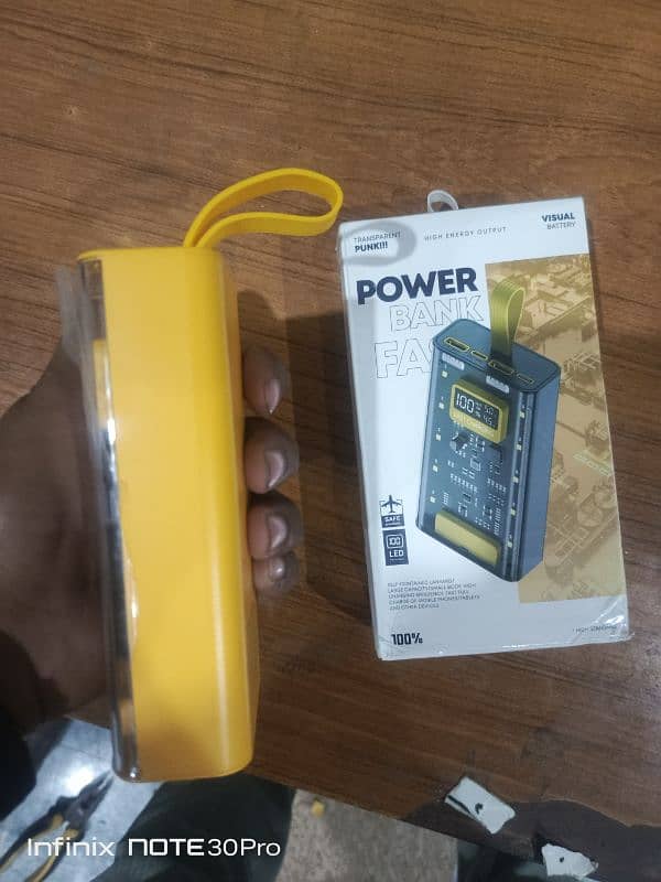 66 watt Power Bank 20000 mah 3