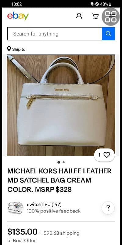 Michael Kors hailee original XS handbags pale Gold leather 2