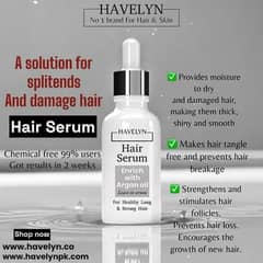 moisture rich hair serum